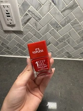 NEW Nails Inc London 1 Step Gel Nail Polish, 16831 Kendall (Red)