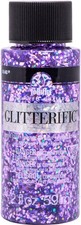 FolkArt Glitterific Glitter Paint 2oz-Purple