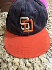 90  s San Diego Padres SnapBack Hat San Diego Trust  Savings Bank SGA