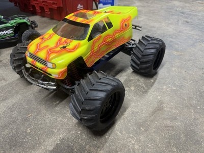 Vintage  traxxas supermaxx blue hcr hardcore racing chassis 3906 emaxx Roller 