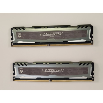 #ad #ad Crucial BALLISTIX by Micron 8GB 2x4GB 2400 MHz DDR4 Tested $29.95