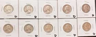 🔥 10-Coin Lot 1954-64 Washington Silver Quarters – 90% Silver Circulated Coins