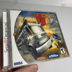 Vigilante 8 2nd Offense (Sega Dreamcast) Complete CIB Tested Clean Fast Shipping