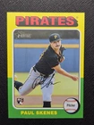 2024 Topps Heritage High Paul Skenes #594 True Rookie Card RC Pirates