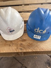 Lot 2 MSA Hard Hats Ratchet Suspension Utilit...