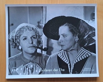 AHF Fanfaren der Ehe Dieter Borsche Georg Thomalla Inge Egger 1953 Archivfoto 