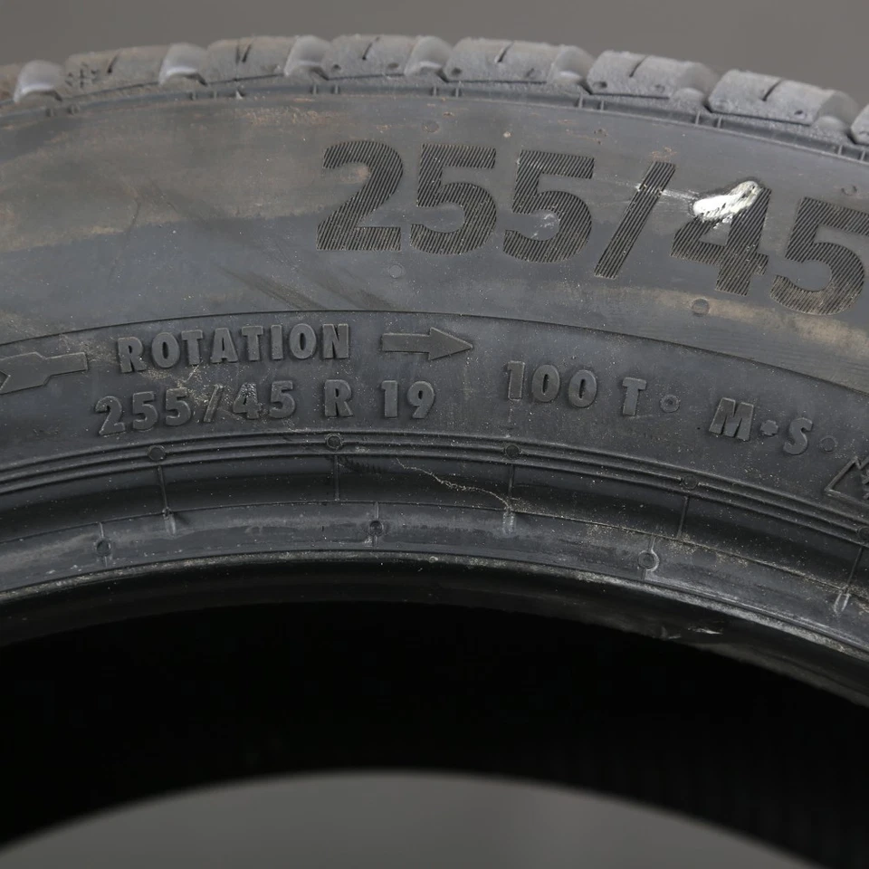 2x Ganzjahresreifen Continental AllseasonContact 255/45 R19 100T DEMO DOT23 Seal - Bild 2 von 2