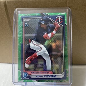 2024 Bowman #BCP-129 Byron Chourio Chrome Prospects Lunar Glow Refractors