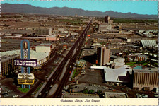 Vintage Postcard Las Vegas Nevada Aerial Fabulous Strip Casinos Hotels