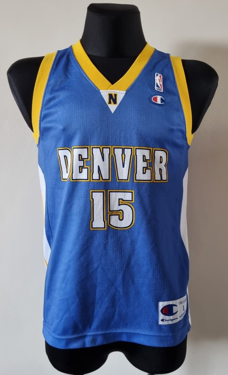 NBA Denver Nuggets Away Basketball jersey Champion #15 ANTHONY