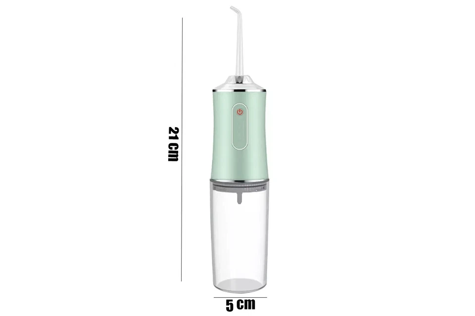 Irrigatore Orale Idropulsore Dentale Elettrico Portatile Per Cura Denti Pulizia - Immagine 4 di 4
