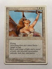 Serra Angel MTG Fourth Edition 4th Magic 2B3