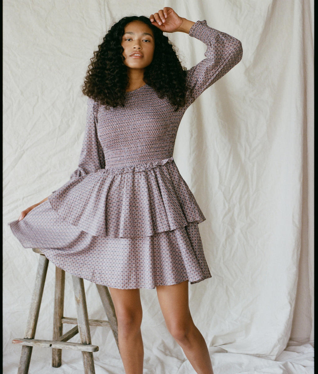 Christy Dawn the Cecelie Dress winter garden plaid. Sz XS | eBay