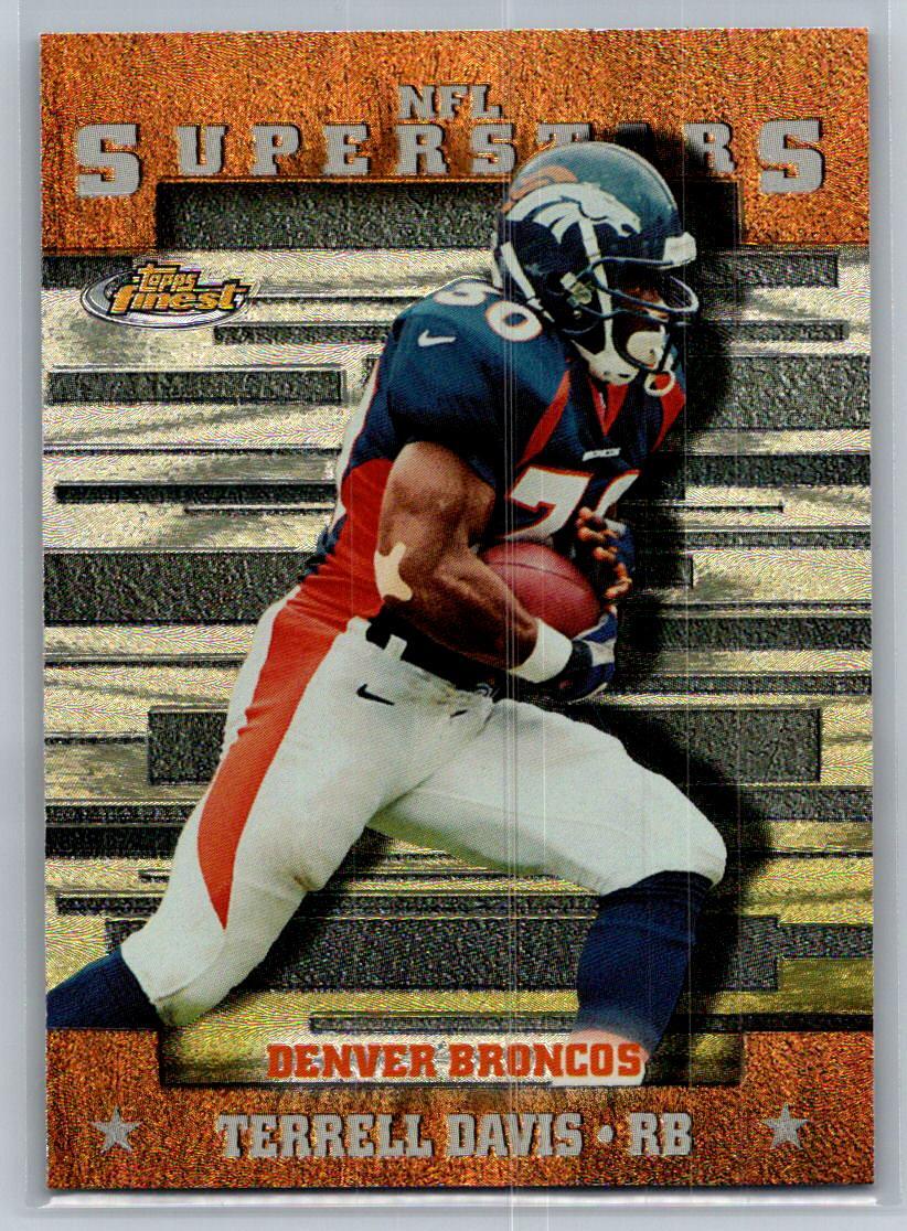 2000 Finest #S7 Terrell Davis NFL Superstars