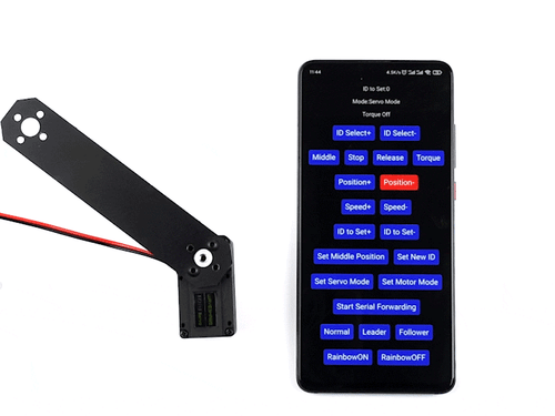 Waveshare 30KG Serial Bus Servo High precision and torque with Programmable 360° - Picture 9 of 12