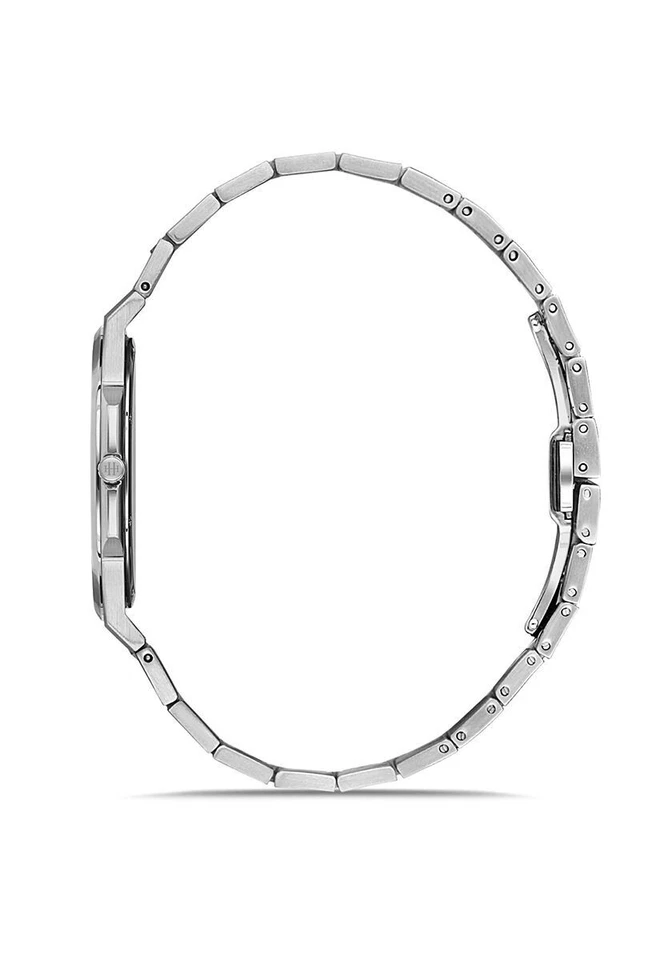 Hislon Men's Watch Ultra Slim Sapphire Glass New Collection Turquoise Blue Dial - Image 2 of 4