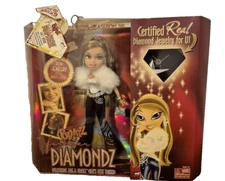 Bratz Forever Diamondz Yasmin with jewelry Unopenend, new in box vintage Mint 