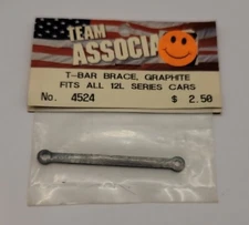 Team Associated T Bar Brace Graphite Rc12L Pan Car Vintage Rc 4524
