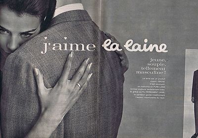 ADVERTISING ADVERTISING 114 1963 J likes WOOL (2 pages)