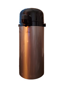 HOT/COLD BEVERAGE AIR POT DISPENSER, PRESSURE POWERED, AUTOMATIC