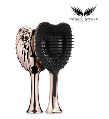 TANGLE ANGEL Pro Hair Brushes Rose Gold Color Professional Designed In London