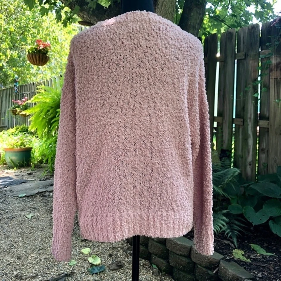 Suéter tejido palomitas rosa polvoriento para mujer Social Standard by Sanctuary talla M Foto 3 de 4