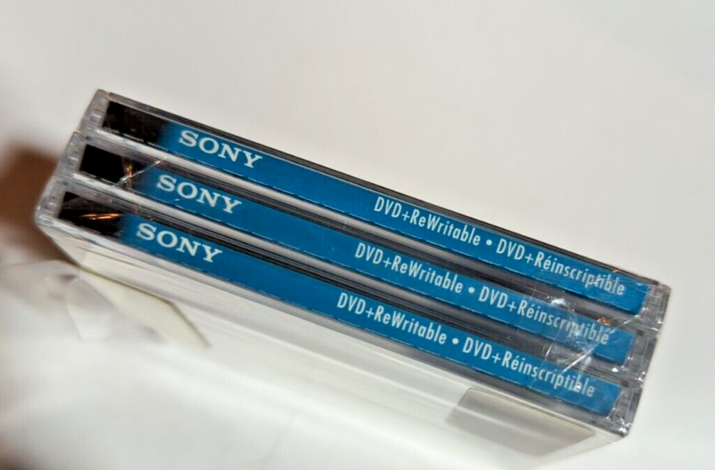 Sony Handycam DVD+RW Mini Discs 1.4GB 30 Min Single Sided AccuCORE