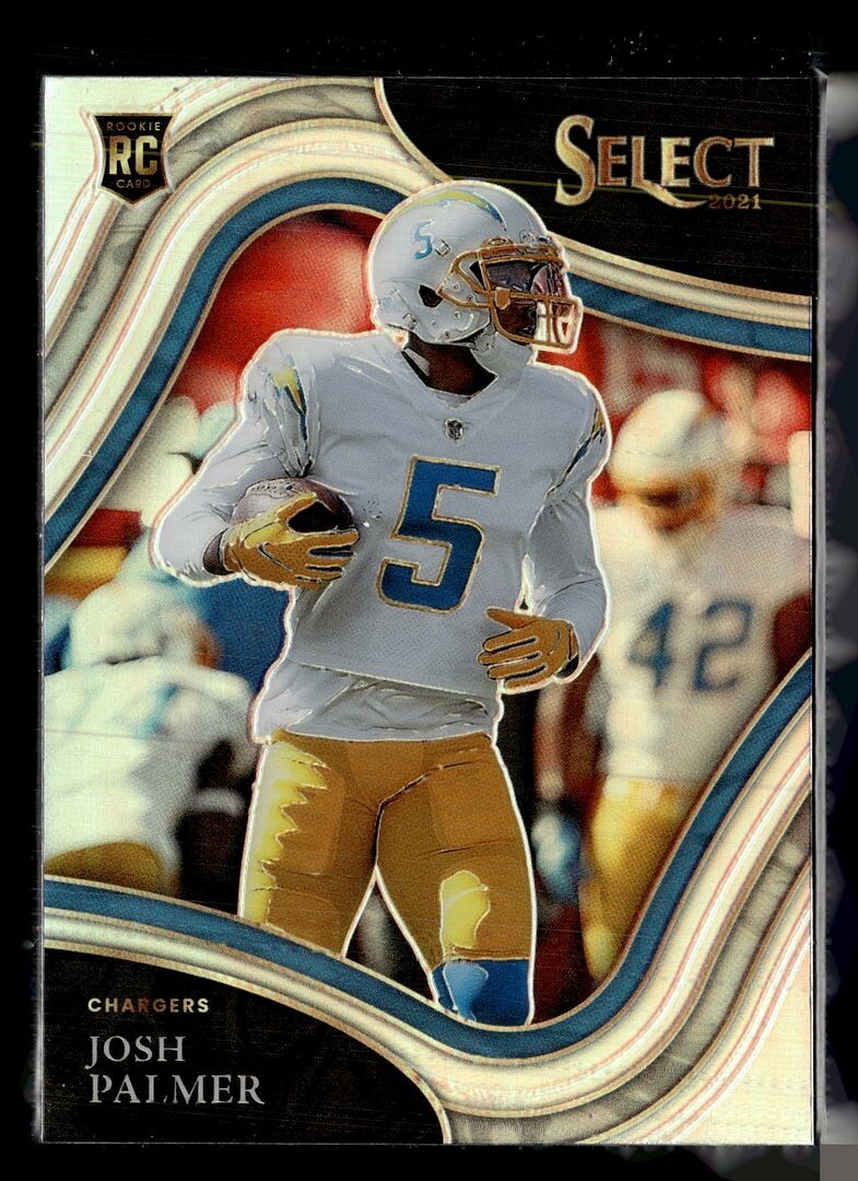 2021 SELECT SILVER HOLO FIELD LEVEL ROOKIE JOSH PALMER CHARGERS
