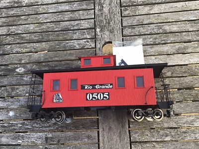 Aristocraft ? Spur G Caboose Wide Vision Denver & Rio Grande N.0505 rot