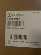 Genuine Electrolux / Frigidaire 5304524452 Washer Drain Pump NEW 
