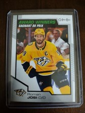 2020-21 UD Series 2 O-Pee-Chee Retro Update Award Winners #605 Roman Josi