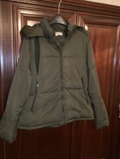Hush Women’s Coat Size 14 Khaki Green