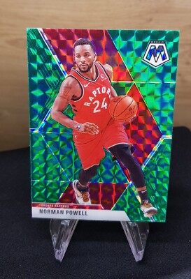 Panini 2019-20 Mosaic - Norman Powell #59 - Green Prizm - Toronto Raptors