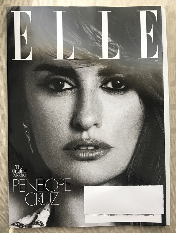 Elle Magazine February 2024 Penelope Cruz Mikaela Shiffrin Sanna Marin Brand New