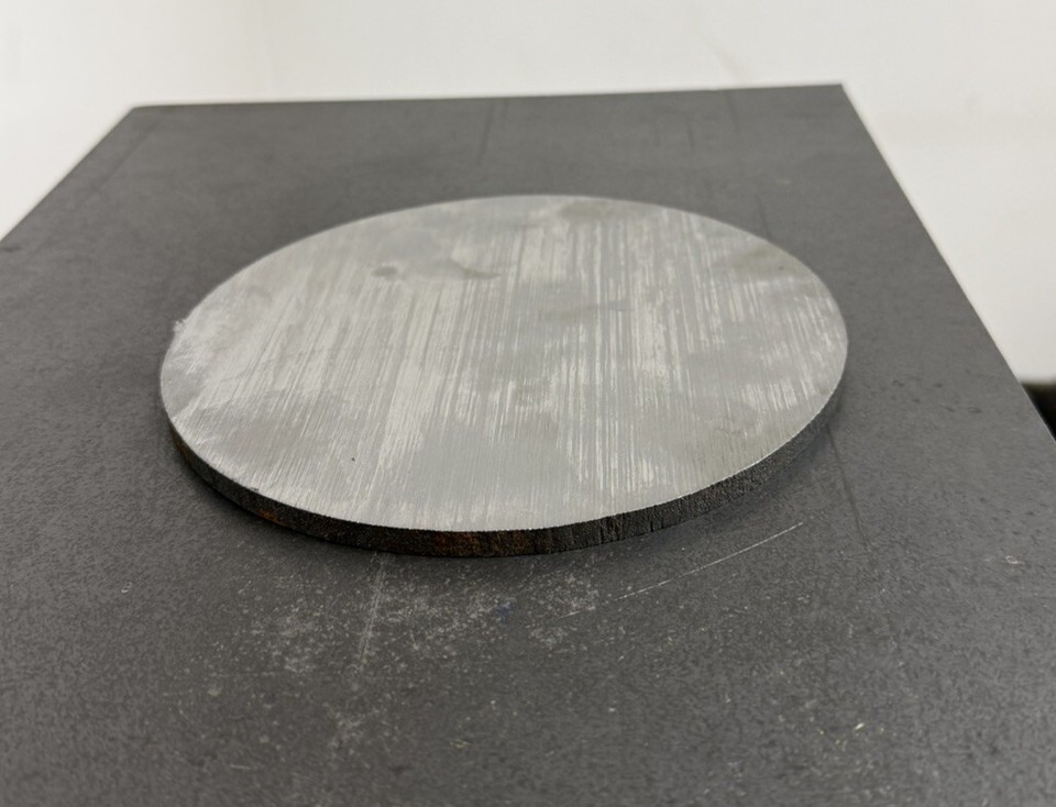 1/2 Inch Steel Plate – 7.5 Inch Diameter Disc, A36 Mild Steel, Round Circle, Synergy Steel Designs