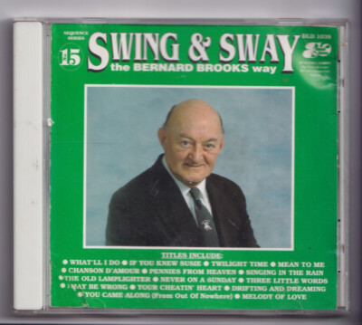 (KV792) Bernard Brooks, Swing & Sway - 1993 CD