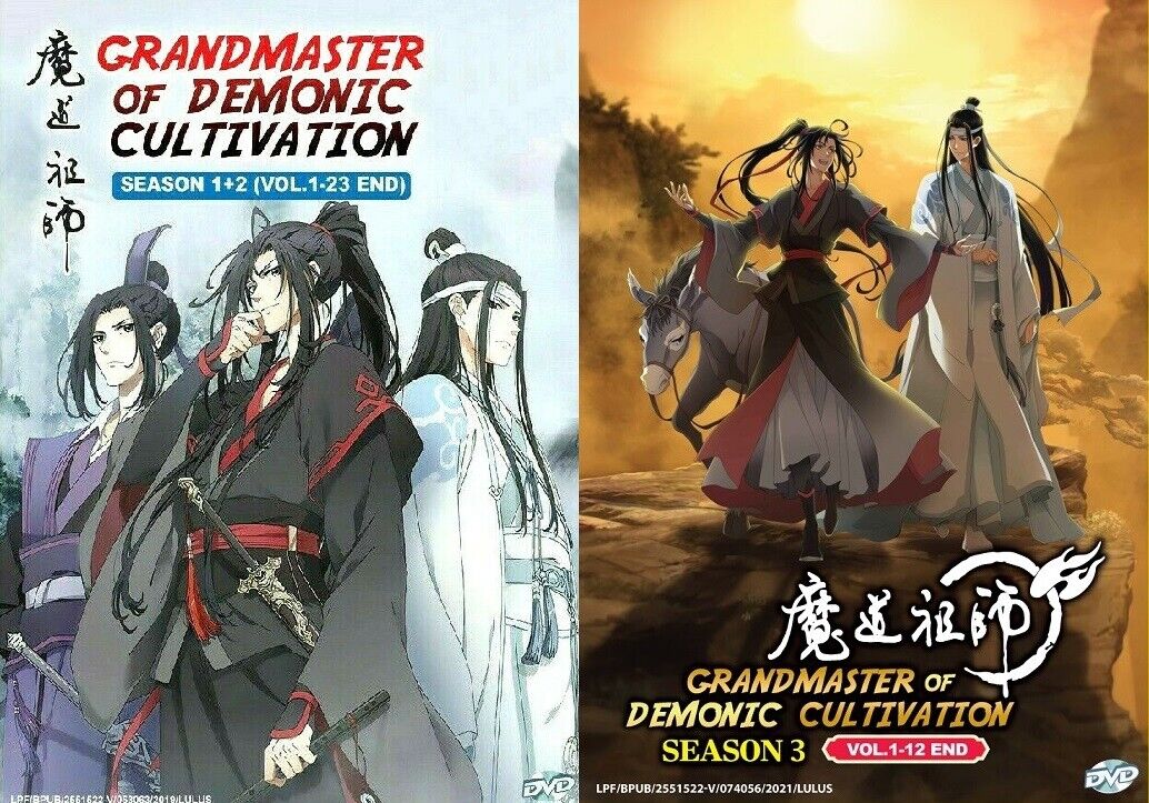 DVD Anime Mo Dao Zu Shi ( 魔道祖师 ) TV Series Season 1+2 (1-23