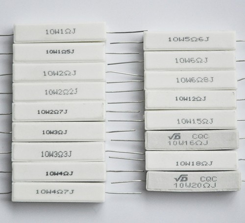 1x 1-20Ohm 10W Alta Frecuencia Altavoz Divisor Crossover Cemento Resistencia - Imagen 7 de 7