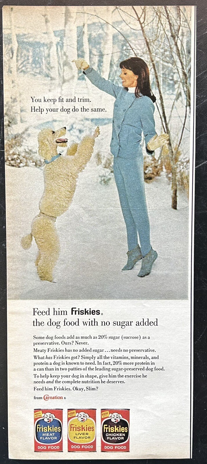 Fit And Trim Original Life Magazine Ad Ephemera