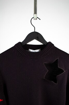 【GIVENCHY】切り抜きスターニット GIVENCHY】切り抜きスターニット