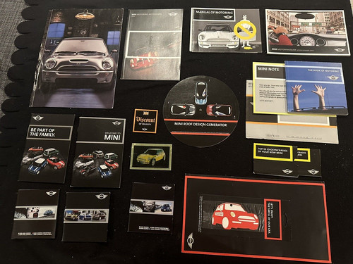 2002 2012 MINI Cooper & S Brochure Collection 15 Book of Motoring Catalog Set