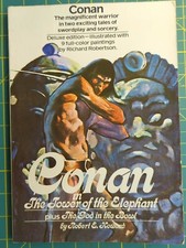 RARE Conan, The Tower of the Elephant Plus the God in the Bowl #1-1ST VG 1978