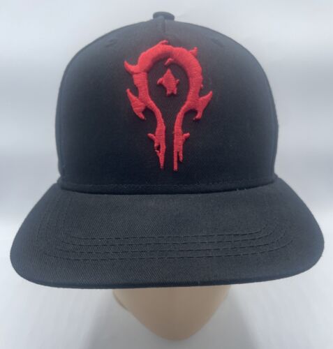 World of Warcraft Embroidered Jinx Black Baseball Cap SnapBack - Picture 1 of 7