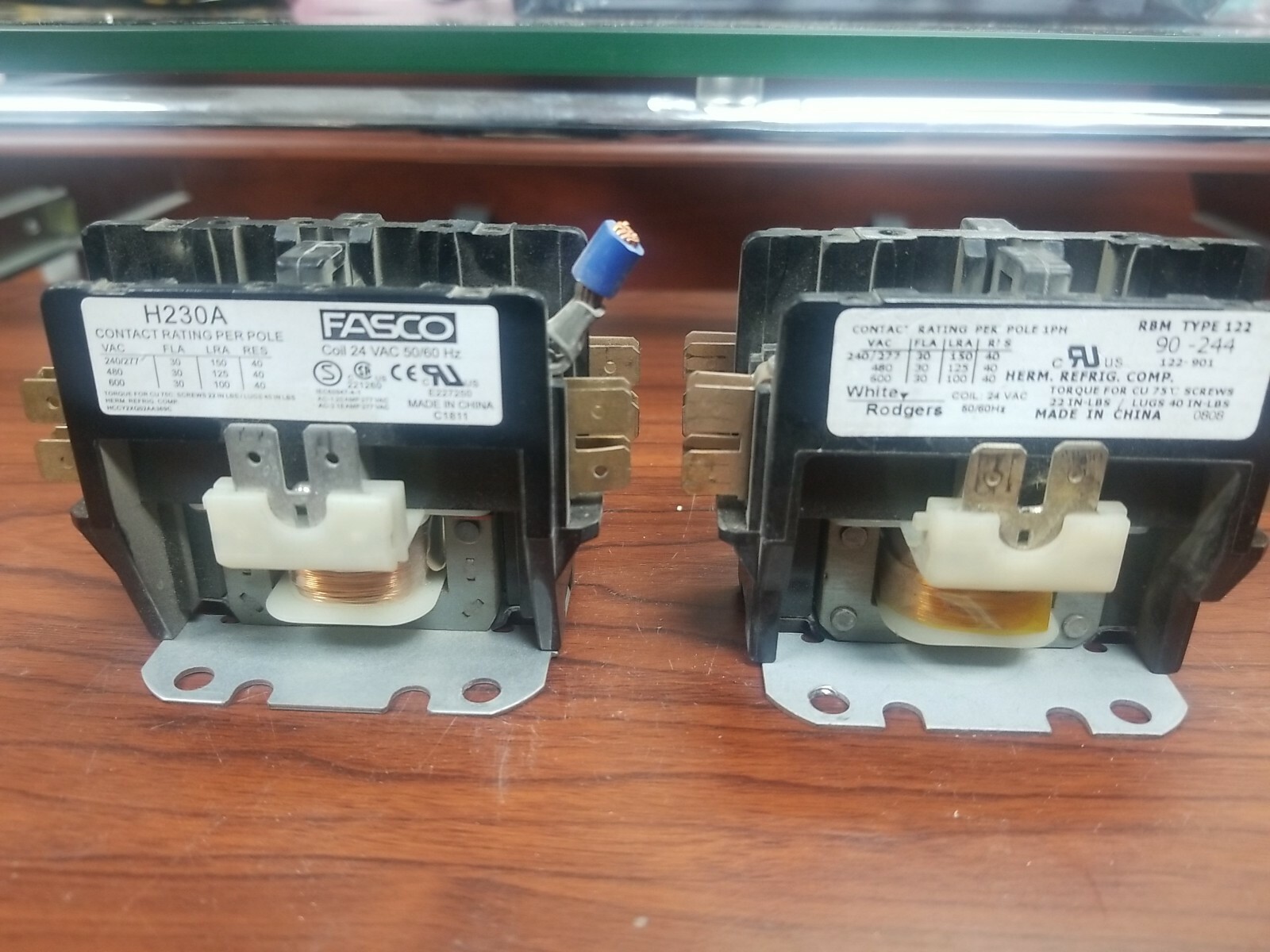 Goodman Replacement Contactor 2 Pole • 30 Amp • 24V Coil Compressor / Motor eBay