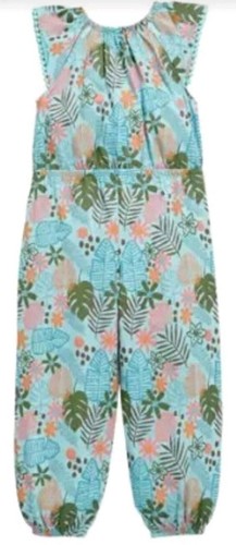 Brand New With Tags Girls Floral Print Playsuit Size 3-4 Years - Picture 5 of 5