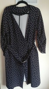 zara polka dot dress ebay