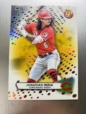Jonathan India 2023 Topps Pristine #22 Gold Refractor #d /50 Cincinnati Reds