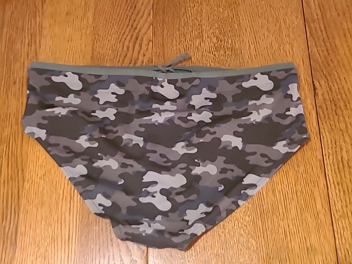 Men's Camouflage Swim Briefs Swimwear Bikini Surfboard Beach Shorts
