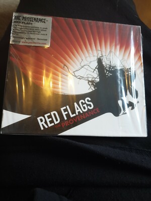 RED FLAGS,THE PROVENANCE,CD ALBUM,PEACEVILLE new sealed