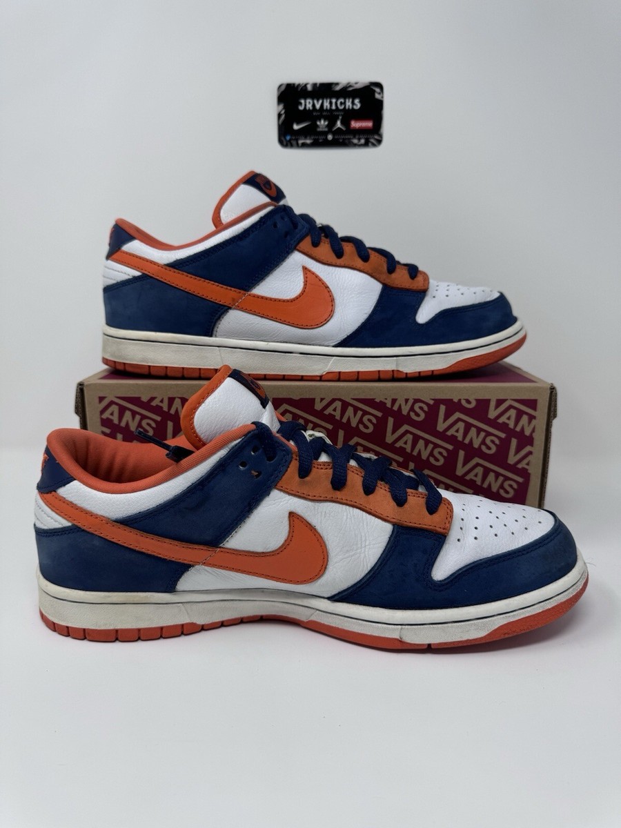 Nike SB Dunk Low Pro Broncos 2003 Shoes Orange Men's 304292 Nike SB Dunk Low Pro Broncos 2003 Shoes Orange Men's 304292